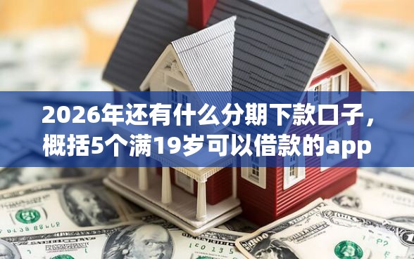 2026年还有什么分期下款口子，概括5个满19岁可以借款的app