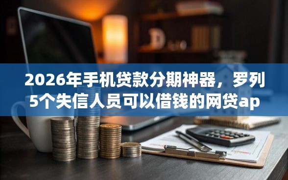 2026年手机贷款分期神器，罗列5个失信人员可以借钱的网贷app