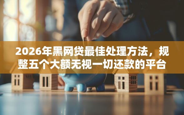 2026年黑网贷最佳处理方法，规整五个大额无视一切还款的平台
