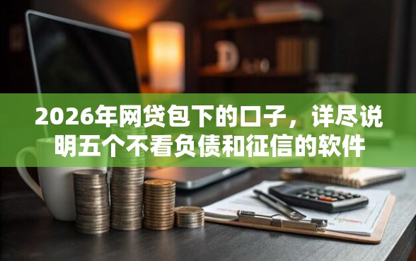 2026年网贷包下的口子，详尽说明五个不看负债和征信的软件