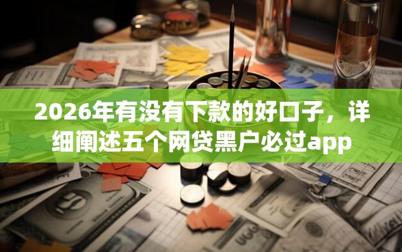 2026年有没有下款的好口子，详细阐述五个网贷黑户必过app