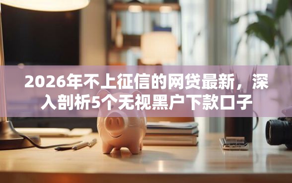 2026年不上征信的网贷最新，深入剖析5个无视黑户下款口子