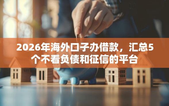 2026年海外口子办借款，汇总5个不看负债和征信的平台