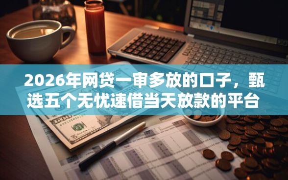 2026年网贷一审多放的口子，甄选五个无忧速借当天放款的平台