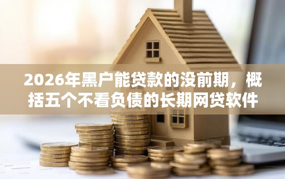 2026年黑户能贷款的没前期，概括五个不看负债的长期网贷软件