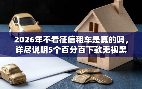 2026年不看征信租车是真的吗，详尽说明5个百分百下款无视黑白户网贷口子