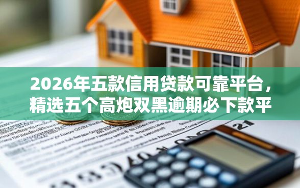 2026年五款信用贷款可靠平台，精选五个高炮双黑逾期必下款平台