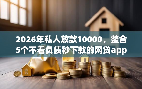 2026年私人放款10000，整合5个不看负债秒下款的网贷app