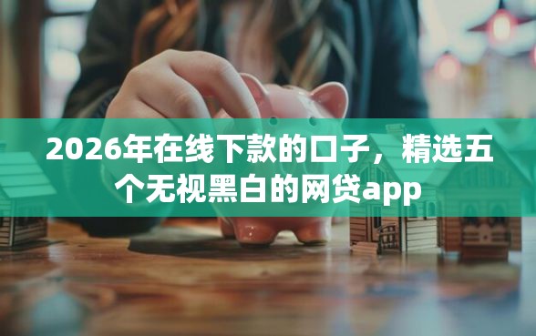 2026年在线下款的口子，精选五个无视黑白的网贷app
