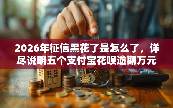 2026年征信黑花了是怎么了，详尽说明五个支付宝花呗逾期万元快速贷款平台