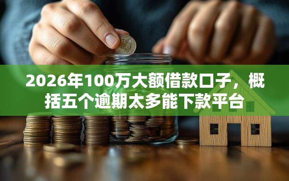 2026年100万大额借款口子，概括五个逾期太多能下款平台