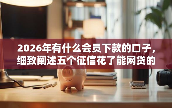 2026年有什么会员下款的口子，细致阐述五个征信花了能网贷的平台