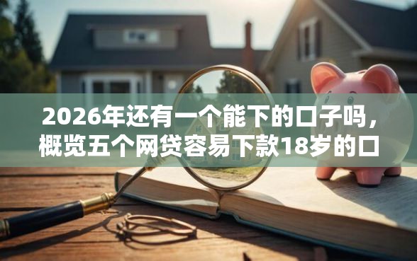 2026年还有一个能下的口子吗，概览五个网贷容易下款18岁的口子