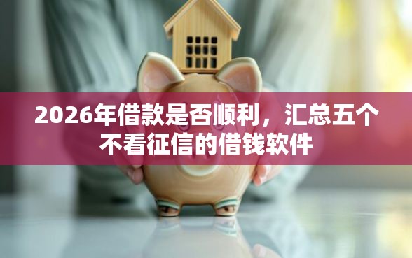 2026年借款是否顺利，汇总五个不看征信的借钱软件