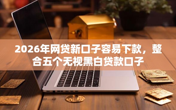2026年网贷新口子容易下款，整合五个无视黑白贷款口子