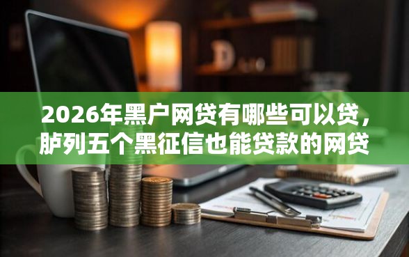 2026年黑户网贷有哪些可以贷，胪列五个黑征信也能贷款的网贷口子