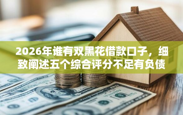 2026年谁有双黑花借款口子，细致阐述五个综合评分不足有负债都能下款口子