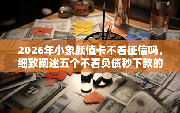 2026年小象颜值卡不看征信吗，细致阐述五个不看负债秒下款的网贷口子