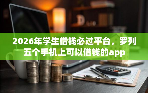 2026年学生借钱必过平台，罗列五个手机上可以借钱的app