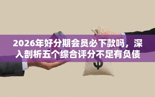 2026年好分期会员必下款吗，深入剖析五个综合评分不足有负债都能下款软件
