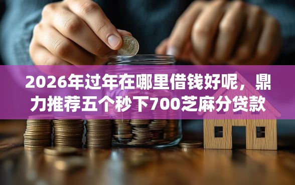 2026年过年在哪里借钱好呢，鼎力推荐五个秒下700芝麻分贷款app