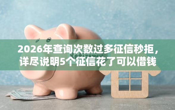 2026年查询次数过多征信秒拒，详尽说明5个征信花了可以借钱的网贷口子