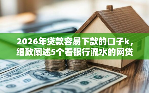 2026年贷款容易下款的口子k，细致阐述5个看银行流水的网贷软件