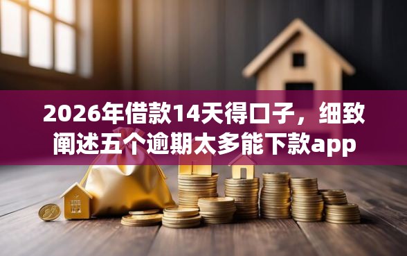 2026年借款14天得口子，细致阐述五个逾期太多能下款app