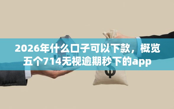 2026年什么口子可以下款,概览五个714无视逾期秒下的app 2026年什么口子可以下款,概览五个714无视逾期秒下的app