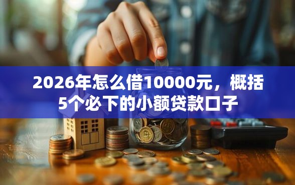 2026年怎么借10000元，概括5个必下的小额贷款口子