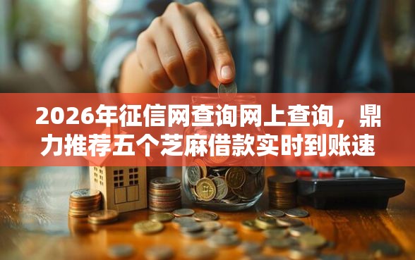 2026年征信网查询网上查询，鼎力推荐五个芝麻借款实时到账速借口子