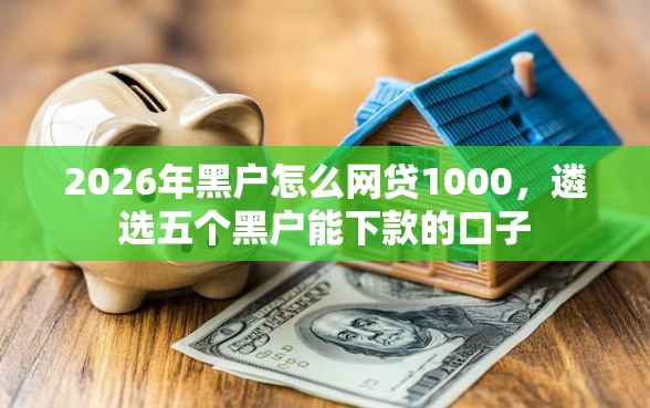 2026年黑户怎么网贷1000,遴选五个黑户能下款的口子 2026年黑户怎么网贷1000,遴选五个黑户能下款的口子