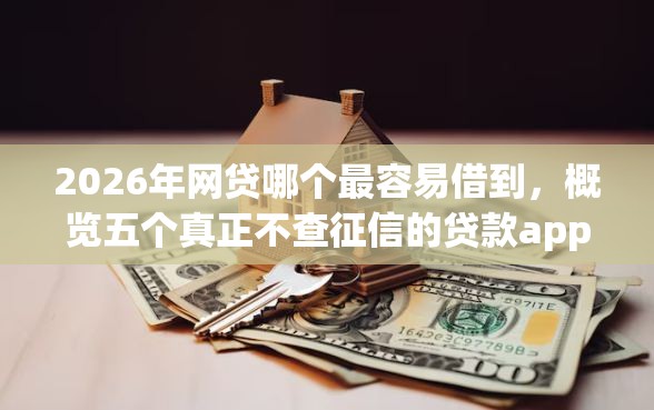 2026年网贷哪个最容易借到，概览五个真正不查征信的贷款app
