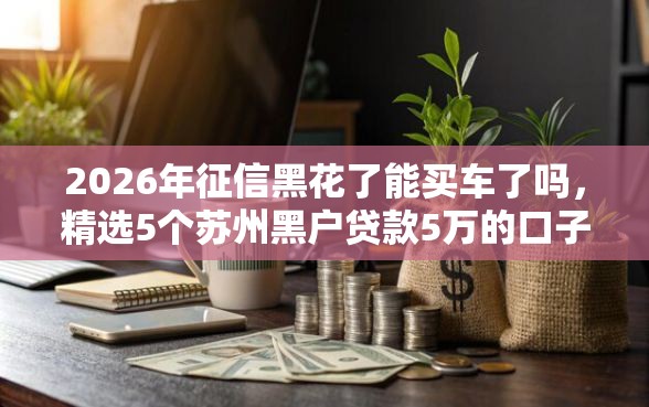 2026年征信黑花了能买车了吗，精选5个苏州黑户贷款5万的口子