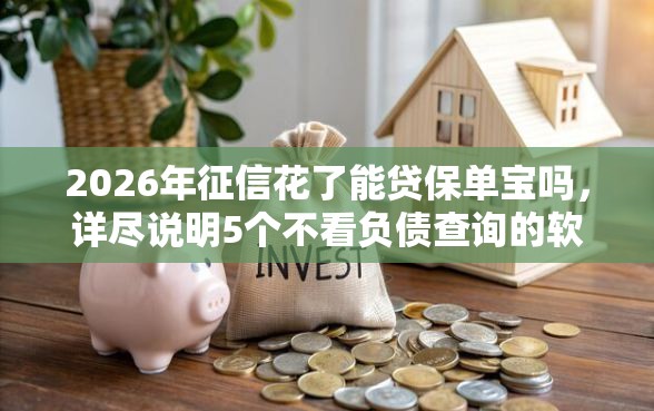 2026年征信花了能贷保单宝吗，详尽说明5个不看负债查询的软件