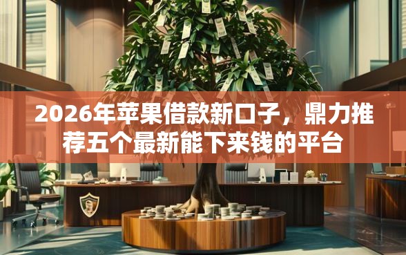 2026年苹果借款新口子，鼎力推荐五个最新能下来钱的平台