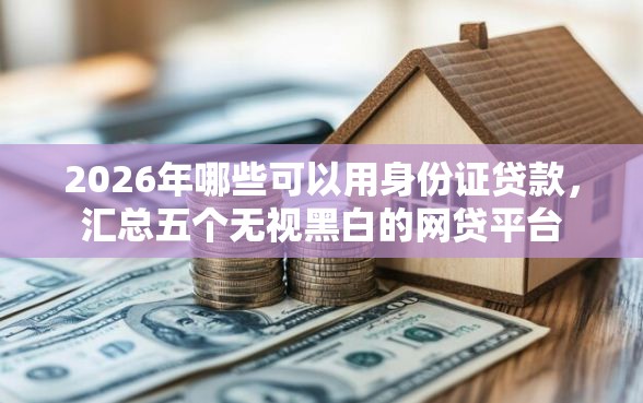 2026年哪些可以用身份证贷款，汇总五个无视黑白的网贷平台