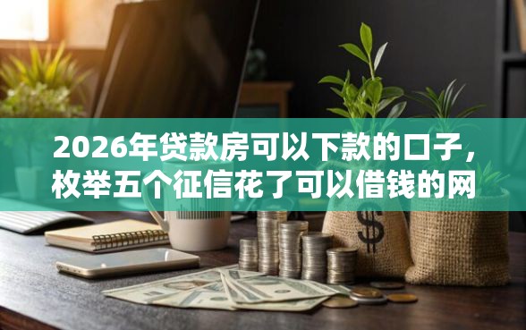2026年贷款房可以下款的口子，枚举五个征信花了可以借钱的网贷平台