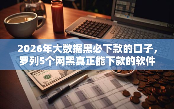 2026年大数据黑必下款的口子，罗列5个网黑真正能下款的软件