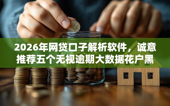 2026年网贷口子解析软件，诚意推荐五个无视逾期大数据花户黑户口子