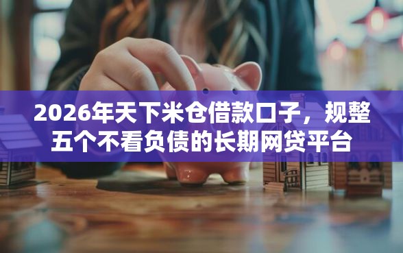 2026年天下米仓借款口子，规整五个不看负债的长期网贷平台