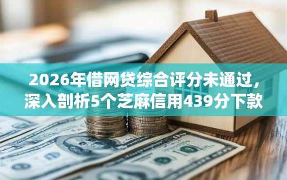 2026年借网贷综合评分未通过，深入剖析5个芝麻信用439分下款的app