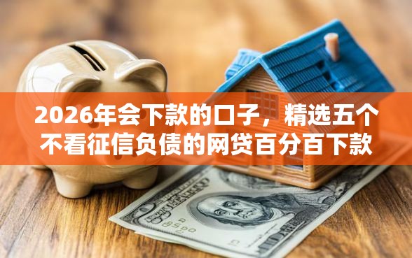 2026年会下款的口子，精选五个不看征信负债的网贷百分百下款口子
