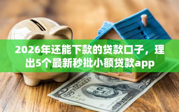 2026年还能下款的贷款口子，理出5个最新秒批小额贷款app