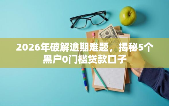 2026年破解逾期难题，揭秘5个黑户0门槛贷款口子