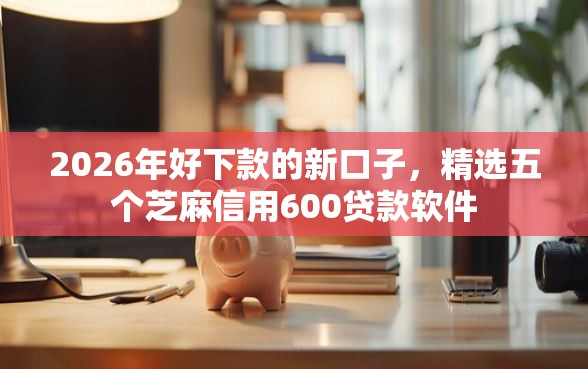 2026年好下款的新口子，精选五个芝麻信用600贷款软件