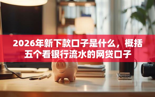 2026年新下款口子是什么，概括五个看银行流水的网贷口子