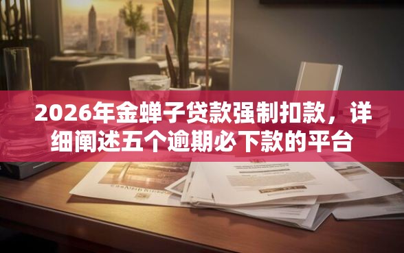 2026年金蝉子贷款强制扣款，详细阐述五个逾期必下款的平台