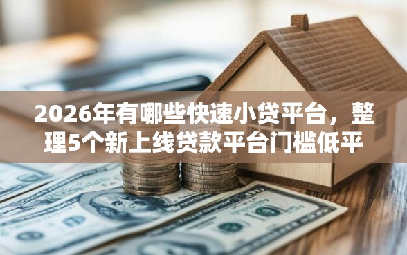 2026年有哪些快速小贷平台，整理5个新上线贷款平台门槛低平台
