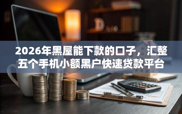 2026年黑屋能下款的口子，汇整五个手机小额黑户快速贷款平台